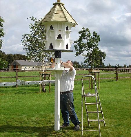 Dovecotes Dove Cote Ideas, Dove House Ideas, Dovecote Plans How To Build, Pigeon Aviary, Dove Cote, Luxe Home Decor, Dove House, Pigeon House, Large Bird Houses