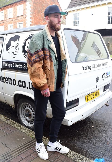 80's Aztec Navajo oversize Pattern wool Bomber Jacket 1944 | Gone Retro | ASOS Marketplace Black 80s Fashion, 80s Fashion Men, Kpop Fashion Men, Aztec Jacket, 80s Fashion Trends, Men Jackets, Dope Outfits For Guys, Retro Jacket, Fashion Suits For Men