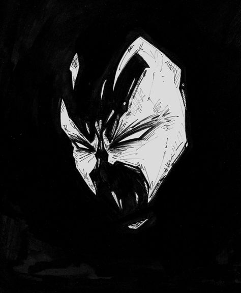 Spawn on Behance Spawn Tattoo Design, Spawn Fanart, Spawn Drawing, Spawn Sketch, Spawn Pfp, Spawn Tattoo, Spawn Marvel, Art Profile, Spawn Comics