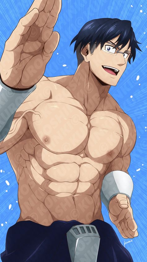 Mha Iida Fanart, Hiro Big Hero 6, Bad Boss, Scary Games, Hottest Anime Characters, Anime Guys Shirtless, My Hero Academia Episodes, B Day, Love U