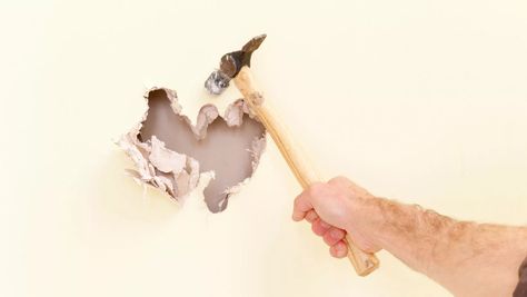 Knocking out a wall is one of the biggest interior home renovations to be concerned about. This can open up and transform a space. However, there is a lot you need to pay attention to before you start using the sledgehammer. Moving a wall is not as simple as it sounds. Let’s take a look Tearing Down A Wall, House Updates, Corner Wall, Home Renovations, Diy House, Tear Down, Updating House, Interior Home, Real Estate Tips