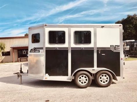 Check out this amazing 2013 Eclipse Horse Trailers for sale in Ocala, Marion, Florida, Florida USA! Horse Trailers For Sale, Horse Trailers, Dutch Door, Horse Trailer, Trailers For Sale, Florida Usa, Aluminum Wheels, Truck And Trailer, Spare Tire