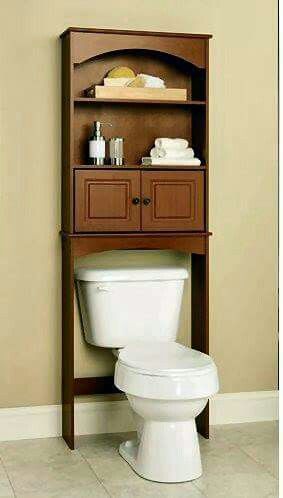 Cool Toilet Room Cabinet, Bathroom Cabinets Over Toilet, Room Cabinet Ideas, Oak Bathroom Cabinets, Wooden Bathroom Shelves, Small Bathroom Cabinets, Toilet Cabinet, Wooden Toilet, Tall Bathroom Storage Cabinet