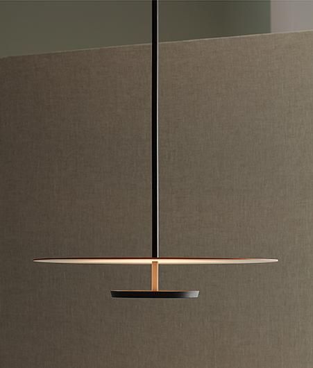 Vibia | Flat Hanging Lamp Dreamy Lighting, Minimalist Pendant Light, Hanging Lamp Design, Minimalist Chandelier, Slanted Ceiling, Modern Pendant Lamps, Sopot, Kitchen Lighting Fixtures, Lighting Design Interior