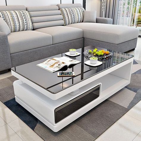 Modern Centre Table Designs, Centre Table Design, Centre Table Living Room, Meja Sofa, Sofa Table Design, Tea Table Design, Box Bed Design, Center Table Living Room, Coffee Table Design Modern