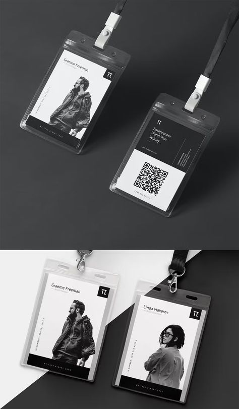 Photographer ID Card Template AI, EPS, INDD Corporate Card Design, Id Card Ideas, Id Cards Design, Id Card Design Creative, Id Layout, Minimal Logo Design Inspiration, Identity Card Design, Id Card Design, Web Design Websites