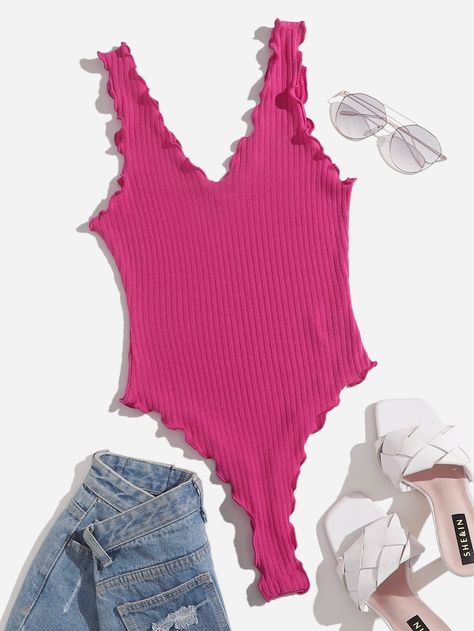 Trends Ss24, High Cut Bodysuit, Badass Outfit, Body Suit Outfits, Business Tops, Casual Chic Outfit, Pink Outfits, Body Suit, High Cut