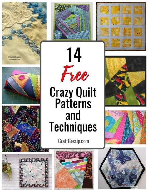 Crazy Quilt Patterns, Crazy Quilt Templates, Crazy Quilt Tutorials, Quilt Templates, Crazy Quilts Patterns, Crazy Quilt Stitches, Snowman Quilt, Free Motion Quilting Patterns, Crazy Quilt Blocks