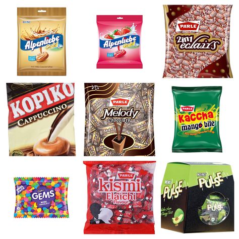 Multi Flavour Sweet And Tasty Toffee Candy Alpenliebe,Cadbury Gems ,Kopiko Coffee, Eclairs,Kaccha Mango Bite, Melody,Pulse Free Shipping by IndiantreasureGoods on Etsy Melody Chocolate, Coffee Eclairs, Nigerian Snacks, Indian Candy, Cadbury Gems, Mango Juice Recipe, Toffee Candy, Coffee Candy, Retro Gadgets