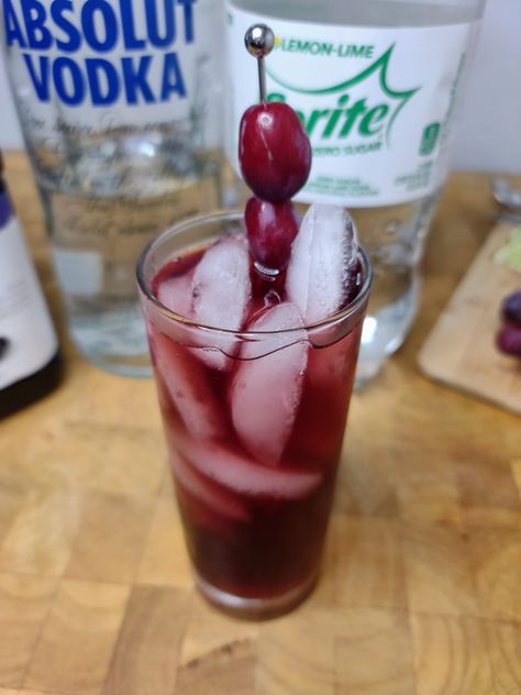 Grape Gatorade, Purple Drink, Grape Ape, Purple People Eater, Purple Cocktails, Purple Drinks, Purple People, People Eater, Sloe Gin