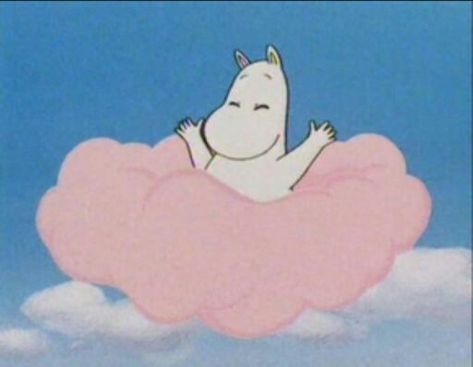 moomins, pastel aesthetic Brave Merida, Moomin Valley, The Boogeyman, Tove Jansson, Anime Gifs, Orlando Bloom, Cartoon Quotes, Slow Life, Pink Clouds