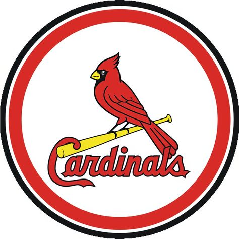 Cardinals St Louis, Sports Typography, Painting Feathers, Cardinals Wallpaper, Saint Louis Cardinals, Baseball Party Decorations, Mlb Team Logos, Football Logos, St Louis Cardinals Baseball