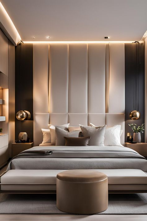 Luxurious Bedrooms Classy, Modern Luxurious Bedrooms Classy, Luxury Bedroom Design Classy, Modern Elegant Bedroom, Modern Luxury Bedroom Design, Relaxing Decor, Luxe Bedroom, Purple Bedrooms, Luxury Bedroom Design