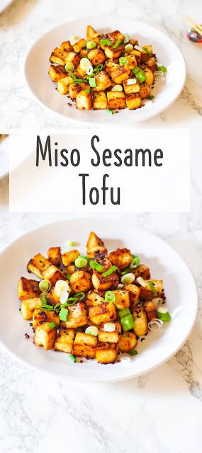 Component Meal Prep, Vegan Recipes With Miso Paste, Miso Vegan Recipes, Vegan Easy Dinner, Miso Tofu Recipe, Cat Meals, Miso Recipes, Miso Tofu, Ways To Cook Tofu