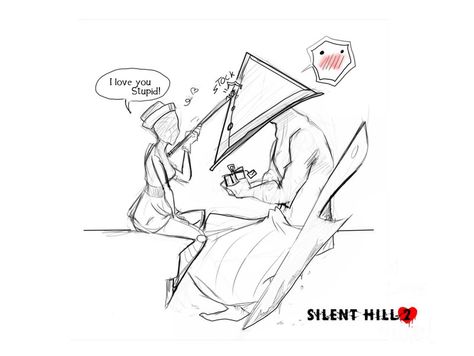 Pyramid Head X nurse XD an odd pair but very nice of silent hill XD Pyrimad Head Silent Hill Fanart, Silent Hill Nurse Fanart, Pyramid Head X Y/n, Pyramid Head X Nurse, James X Pyramid Head, Dbd Pyramid Head, Pyramid Head And Nurse, Pyramid Head X James, Pyramid Head Art