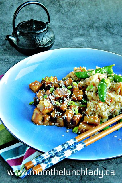 Sesame Garlic Tofu Sesame Garlic Tofu, Garlic Tofu, Firm Tofu, Sesame Sauce, Ethnic Food, Gym Food, Easy Smoothies, Meal Prep For The Week, Sweet Savory