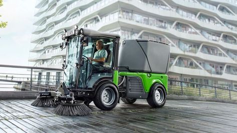 Get high-quality road sweeping machine from YES Clean #roadsweeper #toolcarrier #roadsweepingmachine #sweepertoolcarrier #grasscuttingmachine #hedgecuttingmachine #grasscollector Road Sweeper, Unique Jobs, Lawn Edger, New Roads, Get High, Construction Site, Surface Area, Outdoor Areas, Urban Landscape