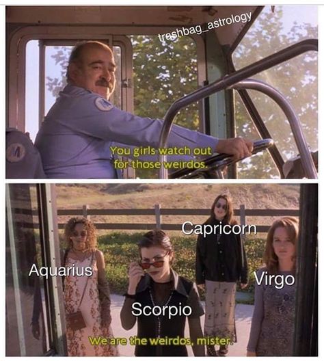 Scorpio, virgo, aquarius, capricorn The Craft Movie, Movie Quote, Astrology Facts, Sagittarius Capricorn, Scorpio Sagittarius, Libra Scorpio, Movie Buff, Leo Virgo, Girls Watches