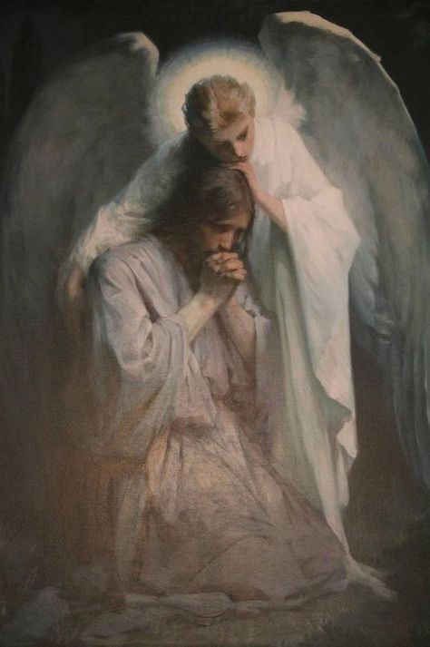 by Carl Bloch Rennaissance Art, Angel Painting, Biblical Art, Jesus Art, Historical Art, Catholic Art, Ethereal Art, Classical Art, Angel Art