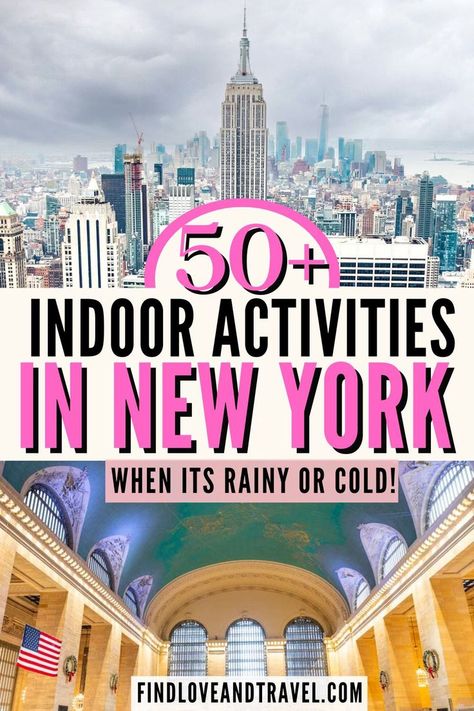 Rainy Days In New York, Rain Activities, Nyc Rain, Nyc Museums, Rainy Day In Nyc, New York Trip Planning, New York Activities, New York In March, York Things To Do