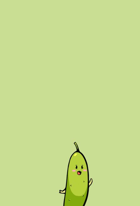 Cucumber Wallpaper, Cute Cucumber, Background Psd, Cartoon Funny, Wallpaper Cute, Money Sign, Funny Drawings, Hand Drawn Flowers, Cute Wallpaper For Phone