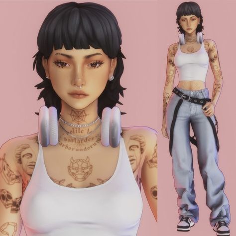 Character Cc Sims 4, Sims 4 Cc Clothes Female Edgy, Sims 4 Cc Phoebe Bridgers, Sims Clothes Cc Y2k, Indie Sims 4 Cc Clothes, Sims 4 Cc Green Clothes, Sims 4 Cc Headphones Around Neck, Sims Vintage Cc, Sims Character Download