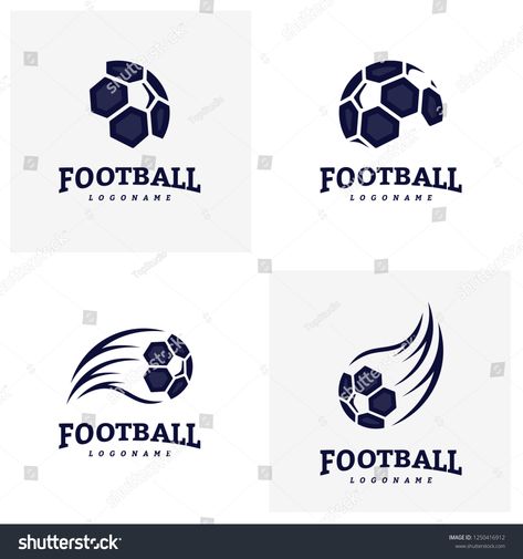 Set of Soccer Football Badge Logo Design Templates. Sport Team Identity Vector Illustration #Ad , #Ad, #Badge#Logo#Design#Set Logo Design Sports Ideas, Football Badge Design, Sport Logo Design Ideas, Football Logo Design Soccer, Football Logo Design Ideas, Soccer Logo Design Ideas, Team Logo Design Ideas, Football Logo Design Soccer Sports, Soccer Logo Design