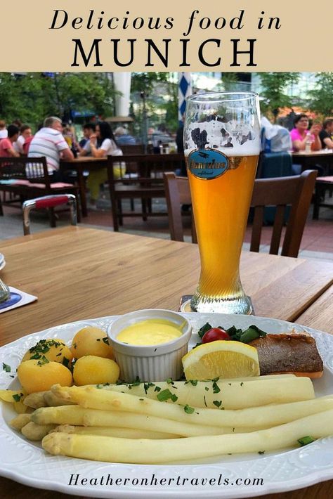 Delicious food in Munich - where and what to eat #traveleurope Where To Eat In Munich Germany, Best Places To Eat In Munich, Where To Eat In Munich, Munich Germany Food, Munich Food, Visit Munich, Oktoberfest Germany, Munich Travel, Germany Food