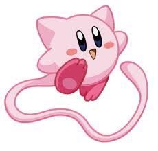 Mew Kirby Kirby Blushing, Kirby Pokemon, Angelina Core, Solgaleo Pokemon, Mew And Mewtwo, Kirby Nintendo, Kawaii Characters, Pokemon Mew, Kirby Character