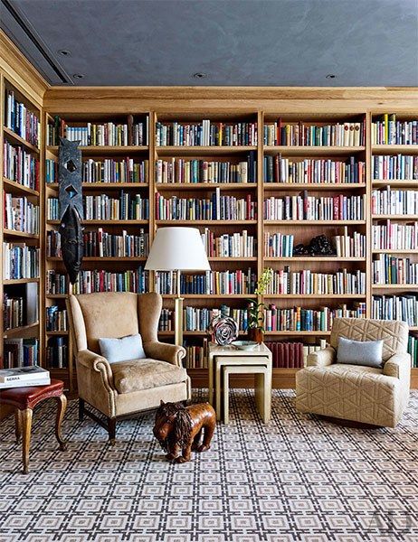 Library Lighting, Tv Producer, Library Inspiration, Dream Library, Deco Studio, Casa Country, Home Library Design, Home Libraries, Library Design