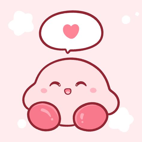 Cute Kirby Aesthetic, Kirby App Icons Safari, Kawaii Kirby Art, Kirby Cute Icon, Kirby Phone App Icons, Kirby App Icons Aesthetic, Kirby Phone Icons, Kirby Aesthetic Icon, Kirby Themed Phone