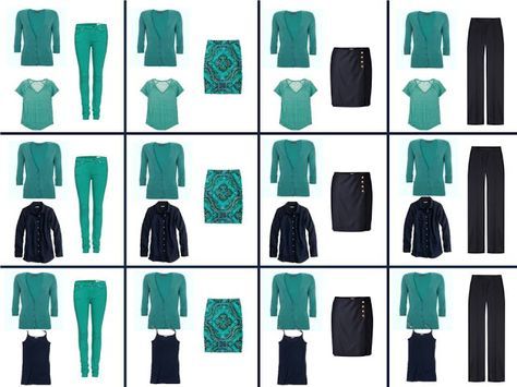 The Vivienne Files: Four by Four: teal and navy French Minimalist Wardrobe, Business Formal Women, The Vivienne Files, Vivienne Files, Fashion Capsule Wardrobe, Navy Outfit, Minimalist Capsule Wardrobe, Wardrobe Planning, Winter Capsule Wardrobe