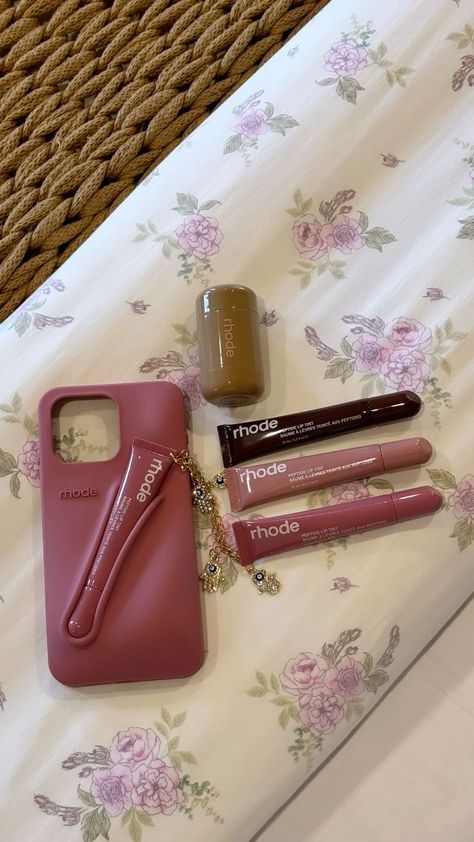 Rhode Case Aesthetic, Rhode Phone Case Aesthetic, Rhode Phone Case, Rhode Aesthetic, 16th Birthday Wishes, Girly Essentials, Skincare Stuff, Girly Vibes, Barbie Summer