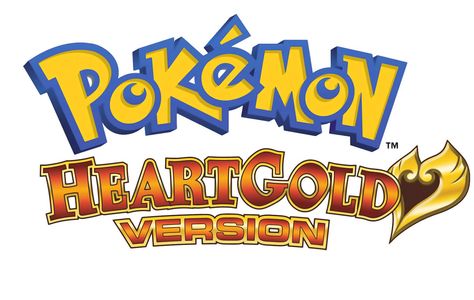 HeartGold Logo Pokémon Heartgold, Pokemon Heart, Pokemon Logo, Pokemon Heart Gold, Logo Character, Gold Pokemon, Wild Pokemon, Gym Leaders, Pokemon Pictures