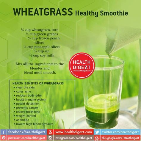 Wheatgrass Smoothie Recipe, Benefits Of Wheat Grass Juice, Wheat Grass Recipes, Wheat Grass Smoothie, Wheat Grass Benefits, Wheatgrass Recipes, Wheat Grass Powder, Wheatgrass Benefits, Blendjet Recipes