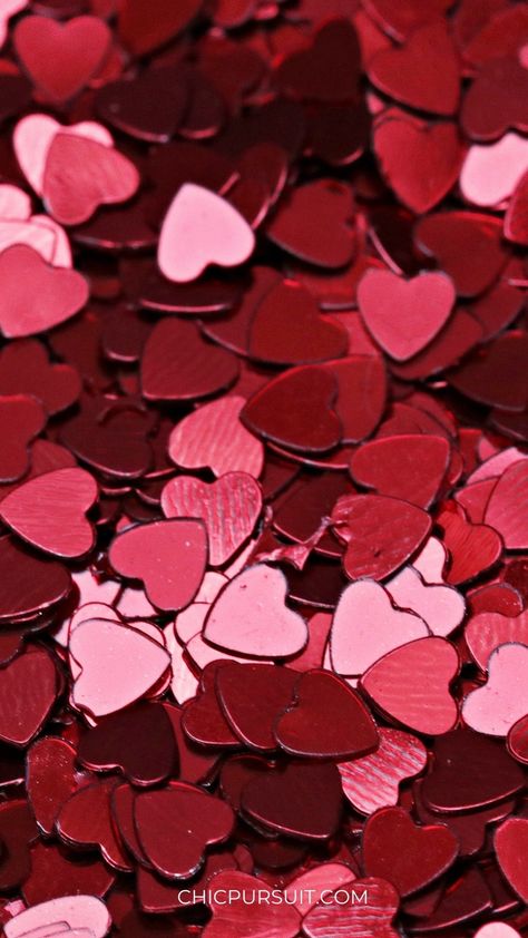 Confetti, Valentines Day, Valentines, Wallpapers, Iphone, Red, Pink, Valentine's Day