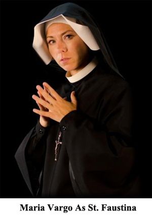 Maria Vargo actress who portrayed St.Faustina Sister Faustina, Mercy Movie, About Sister, Saint Faustina, St Faustina Kowalska, Faustina Kowalska, Divine Mercy Chaplet, St Maria, St Faustina