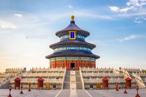 Temple of Heaven in Beijing, China by SeanPavonePhoto. Beijing, China at the historic Temple of Heaven.#Beijing, #Heaven, #Temple, #historic China Scenery, Asia Architecture, China Temple, Beautiful Palace, Temple Of Heaven, Beijing Travel, Chinese Temple, Ancient Buildings, Forbidden City