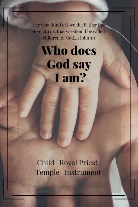 Who does God say I am? Verses About Fear, He Loves Us, God Made Me, The Great I Am, Relationship With God, Christian Pictures, Blessed Quotes, God Says, How He Loves Us