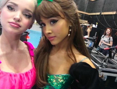 Dove Cameron and Ariana Grande // my fav pic ever lol ♡ Dove Cameron, My Mom, Ariana Grande, We Heart It, Lost, On Instagram, Instagram