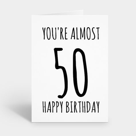 49th Birthday Quotes, Happy 49th Birthday, 49th Birthday, 49 Birthday, Rude Birthday Cards, Birthday Card For Her, Birthday Cards For Boyfriend, 29th Birthday, Birthday Funny