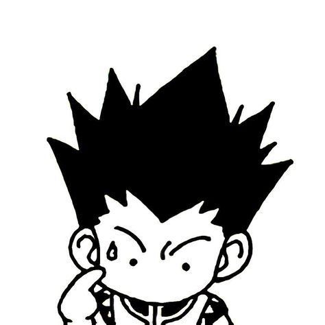 Hunter Tattoo, Hxh Characters, Bleach Fanart, Star Comics, Funny Doodles, Hunter Anime, Black And White Posters, Anime Wall Art, Anime Stickers