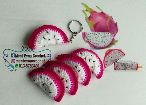 40 + Best Crochet Fruit Ideas | Fruits Crafts Designs Patterns | Cute Crocheted Fruits Ideas In this video Best Crochet Fruit Ideas sharing Bedroom Wall Decorating Ideas. Home Wall Decoration Easy ideas for decorating the boring walls. Wooden Wall panel with led lights backwall decoration. Easy and simple room transformation ideas tips. Fruits Crafts Designs Patterns | Cute Crocheted Fruits Ideas Crochet Fruit Slice Keychain, Crochet Fruit Slices, Crochet Fruit Keychain, Crochet Emoji, Fruit Crochet, Fruit Keychain, Sliced Fruit, Keychain Patterns, Fruit Ideas