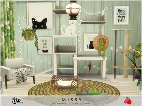 The Sims Resource - Missy - cat room Sims 4 Cat Furniture Cc, Sims 4 Cat Tree Cc, Sims 4 Cat Tree, Sims 4 Cc Cat Tree, Cat Cc Sims 4, Sims 4 Cc Cats, Sims 4 Cat Cc, Sims 4 Cat, Ts4 Mods