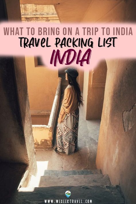 Planning a trip to India, especially for first-timers, can be a little daunting. Here’s my ultimate guide to forming a packing list for India, which includes things many often wish they brought, and some they wished they DIDN’T! What To Wear In India, India Packing List, Delhi Belly, Travel Packing List, Backpacking India, Trip To India, Ultimate Packing List, Packing List For Travel, Rishikesh