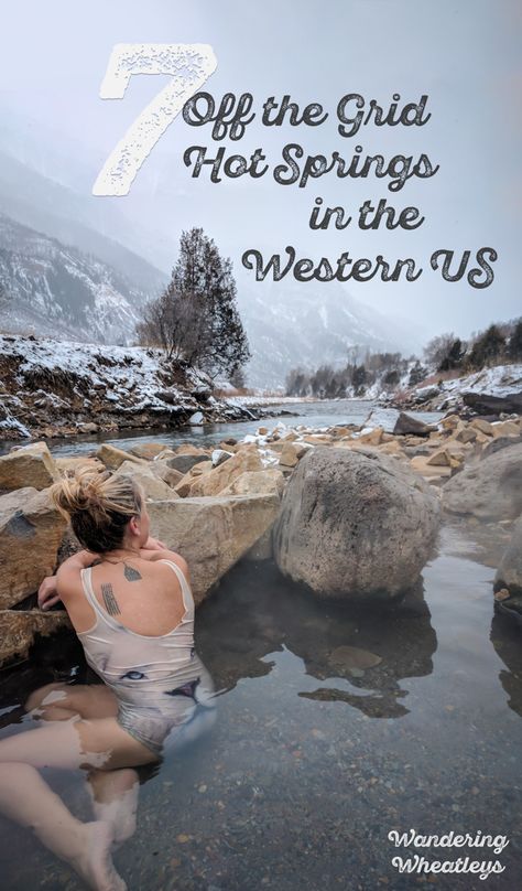 7 Off-the-Grid Hot Springs of the Western US Hot Pools, Appalachian Mountains, Natural Pool, Destination Voyage, Sierra Nevada, United States Travel, Off The Grid, Wild Animals, America Travel