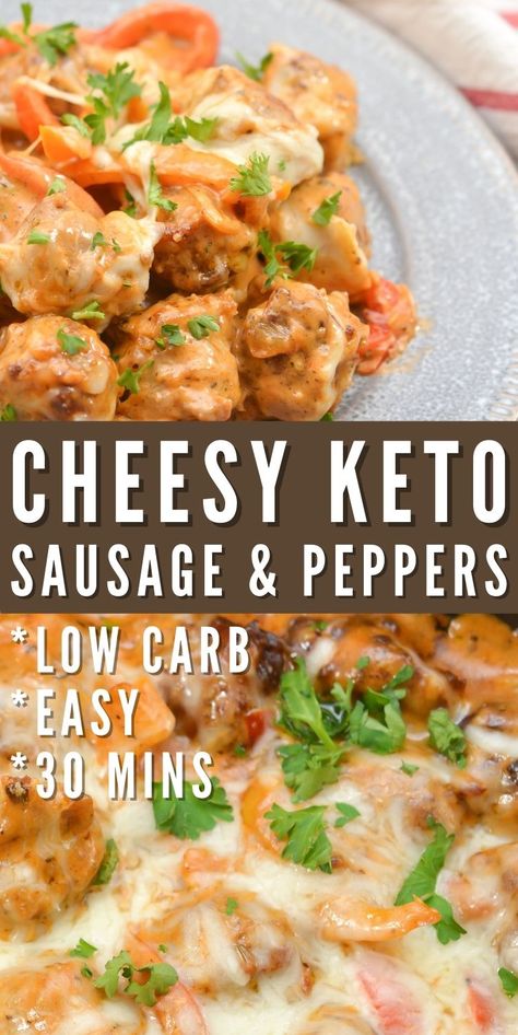 Sausage And Peppers Keto Recipe, Keto Sausage Skillet Recipes, Hot Sausage Keto Recipe, Keto Recipes Smoked Sausage, Keto With Italian Sausage, Keto Sausage Crockpot Recipes, Keto Ground Turkey Sausage Recipes, Ground Italian Sausage Keto Recipes, Low Carb Recipes With Italian Sausage