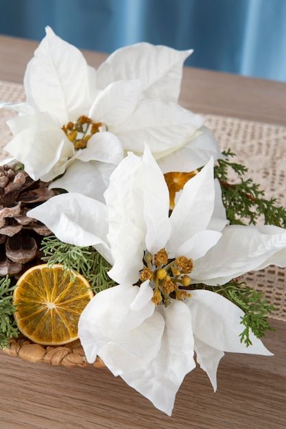 White Poinsettia, Arrangement Flower, Small Flower Arrangements, Crocus Flower, Catchall Tray, Poinsettia Flower, Photo Beautiful, Acrylic Abstract, Small Leaf