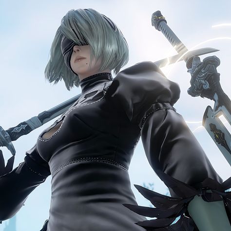 Nier Automata Cosplay, 2b Cosplay, 2b Nier Autómata, Tomboy Art, Soul Calibur, Body Art Photography, Bandai Namco Entertainment, Nier Automata, Warrior Girl