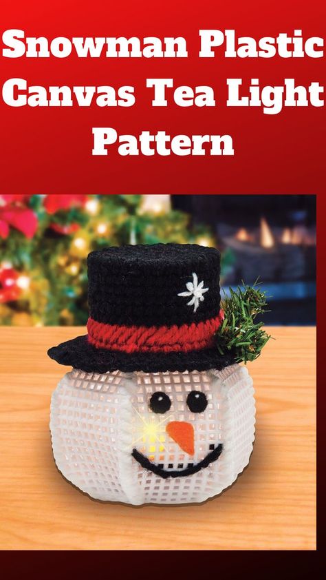 Free Christmas Plastic Canvas Patterns, Plastic Canvas Tea Light Holder Pattern, Free Plastic Canvas Christmas Patterns, Plastic Canvas Snowman Patterns Free, Plastic Canvas Patterns Free Printable Projects, Plastic Canvas Christmas Patterns Free, Free Plastic Canvas Patterns To Download, Plastic Canvas Crafts Patterns, Plastic Canvas Candle Holder Pattern